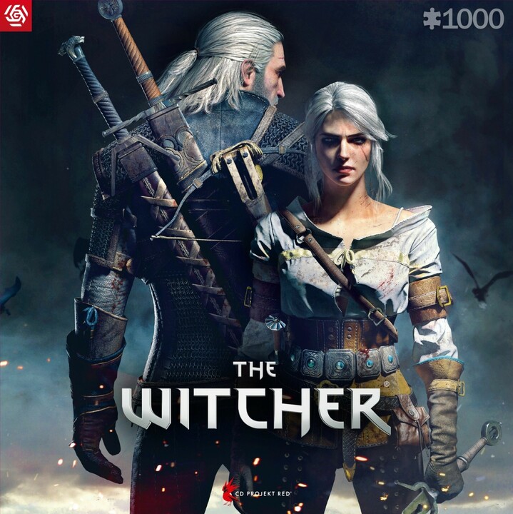 Puzzle The Witcher - Geralt &amp; Ciri, 1000 dílků_31026071