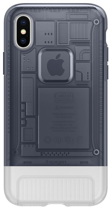 Spigen Classic C1 pro iPhone X, šedá_2058844014