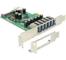 DeLock řadič 6x externí + 1x interní USB 3.0, PCI-E_1029307228