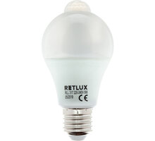 Retlux žárovka se soumrakovým a PIR senzorem RLL 317, LED A60, E27, 8W, teplá bílá 50003802