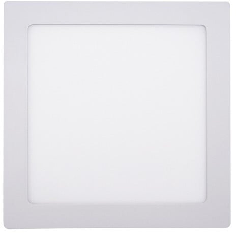 Solight LED mini panel CCT, přisazený, 18W, 1530lm, 3000K, 4000K, 6000K, čtvercový