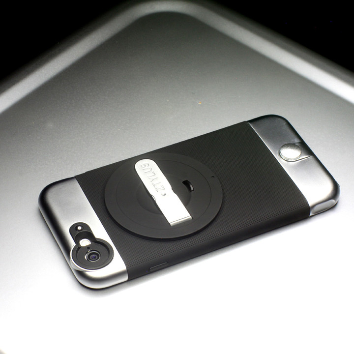 Ztylus Metal kryt se stojánkem pro iPhone 6/6S, černý_1906267420