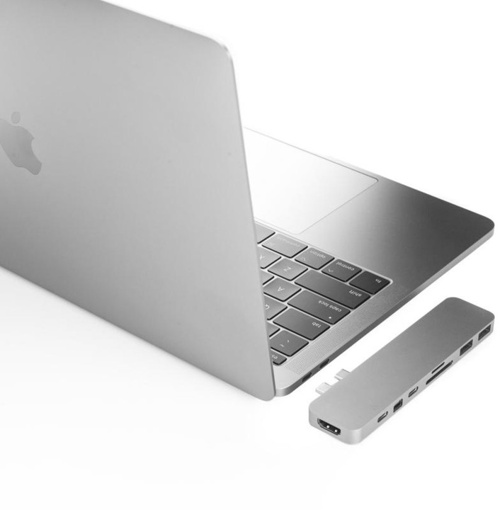 HYPER pro USB-C Hub pro MacBook Pro, šedá_1993887478
