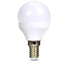 Solight žárovka, miniglobe, LED, 6W, E14, 4000K, 510lm, bílá