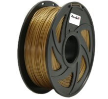 XtendLAN tisková struna (filament), PLA, 1,75mm, 1kg, zlatý