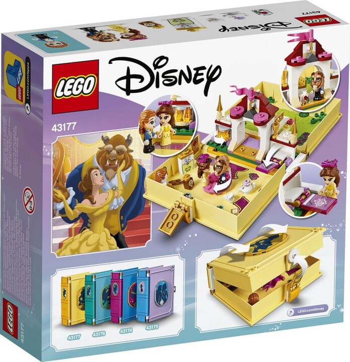 LEGO® Disney Princess 43177 Bella a její pohádková kniha dobrodružství_1358410215