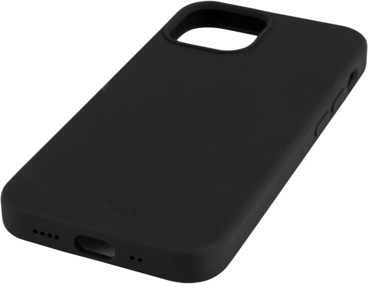 FIXED zadní kryt MagFlow s podporou MagSafe pro Apple iPhone 13 mini, černá_390915739