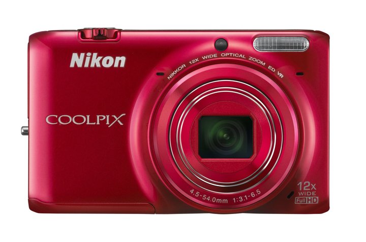 Nikon Coolpix S6500, červená_729287191