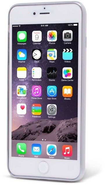 EPICO pružný plastový kryt pro iPhone 6 Plus/6S Plus BRIGHT - stříbrná_510149774