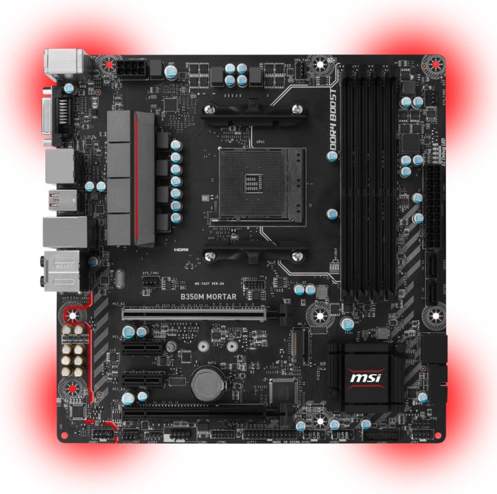 MSI B350M MORTAR - AMD B350_840276837