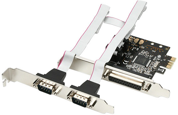 AXAGON PCI-Express adapter 1x paralel + 2x sér.+ LP_1531255678