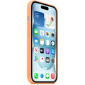 Apple Silikonový kryt s MagSafe pro iPhone 15, sorbetově oranžová_1354384732