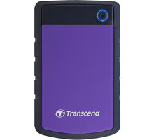 Transcend StoreJet 25H3P - 1TB, purpurový