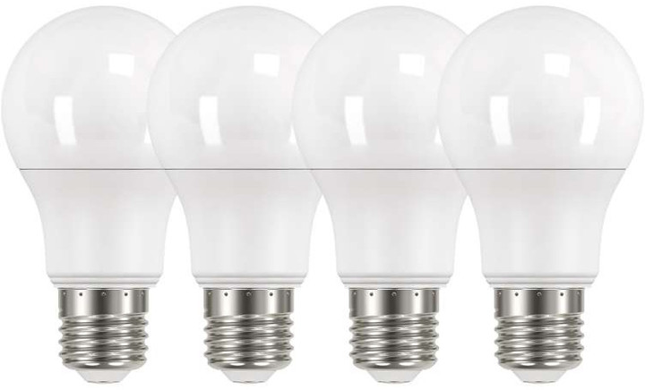 Emos LED žárovka Classic A60 10W E27, teplá bílá - 4ks_955215126