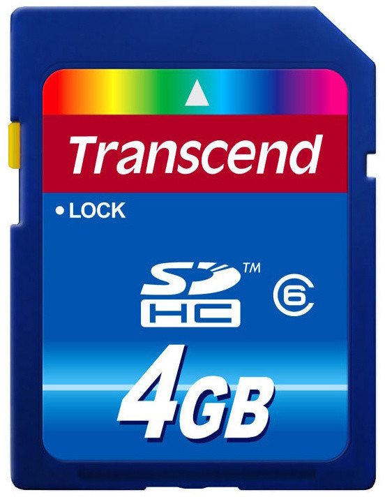 Transcend SDHC 4GB Class 6_335771330