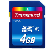 Transcend SDHC 4GB Class 6_335771330
