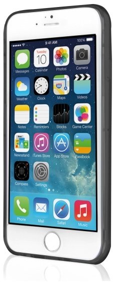 itSkins pouzdro + fólie ZERO GEL pro Apple iPhone 6, černá_1888221157