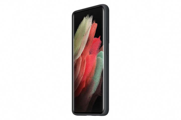 Samsung silikonový kryt pro Samsung Galaxy S21 Ultra, černá_1817634932