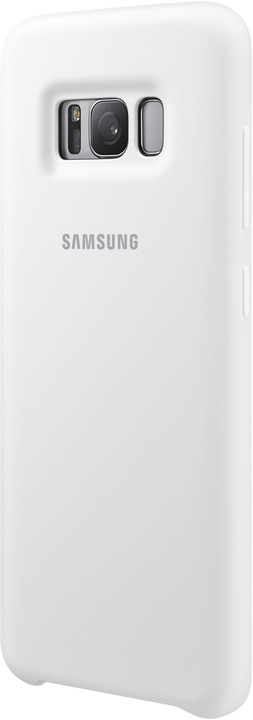 Samsung S8+, silikonový zadní kryt, bílá_371828009