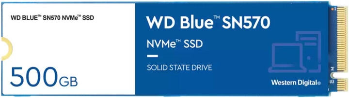 WD SSD Blue SN570 Gen3, M.2 - 500GB_184607588