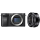 Sony Alpha 6300 + 16-50mm, černá