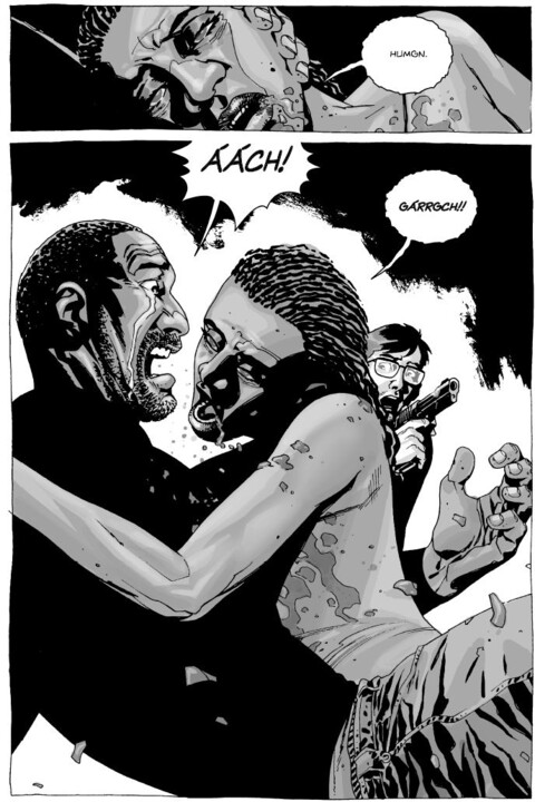Komiks Živí mrtví: Bezpečí za mřížemi, 3.díl