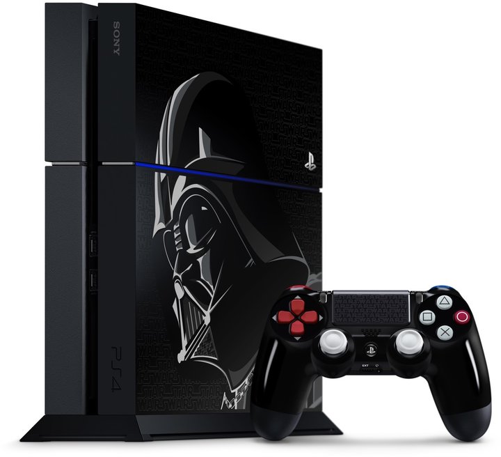 PlayStation 4, 1TB, černá + Disney Infinity 3.0: Star Wars_482011561