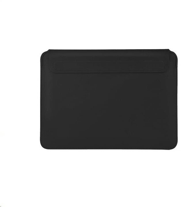 COTEetCI PU tenké pouzdro s magnetickým zapínáním pro Apple Macbook Pro 16, černá
