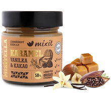 Mixit krém Mixitella Premium - lískový oříšek/karamel/vanilka, 200g_552042014