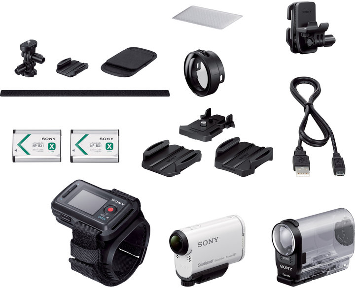 Sony videokamera HDR-AS200V travel kit_1334481100