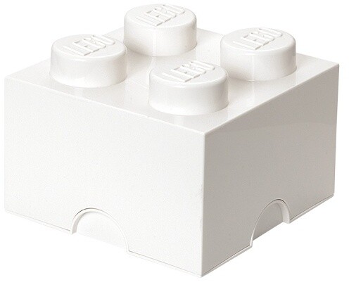 Úložný box LEGO, malý (4), bílá_1837575895