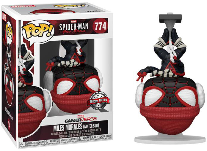Figurka Funko POP! Spider-Man - Miles Morales Winter Suit Hanging Special Edition