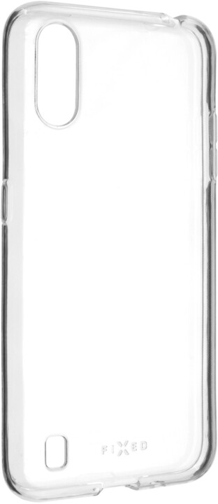 FIXED TPU gelové pouzdro pro Samsung Galaxy A01, čirá_2073678261