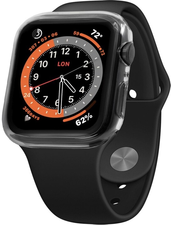 FIXED ochranné pouzdro Pure s temperovaným sklem pro Apple Watch 45mm, čirá_1761371694