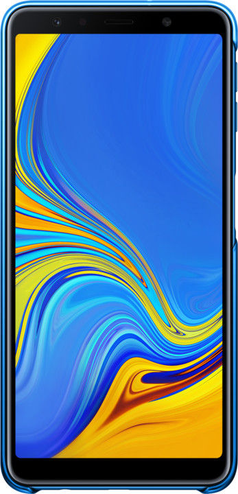 Samsung pouzdro Gradation Cover Galaxy A7 (2018), blue_379028871