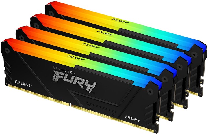 Kingston Fury Beast RGB 64GB (4x16GB) DDR4 3200 CL16_748497530