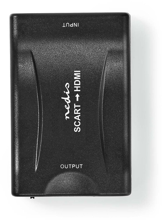 Nedis převodník SCART - HDMI (1 cestný), 1080p, černá_1177930440