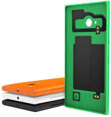Nokia CC-3086 bezdrátové nabíjení pro Nokia Lumia 735, zelená_634120709