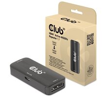 Club3D adaptér / repeater aktivní HDMI 4K@60Hz (F/F), černá CAC-1307