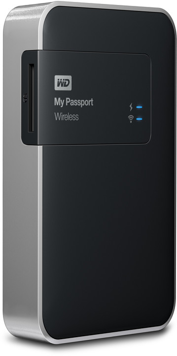 WD My Passport Wireless - 500GB, černá_1840831120