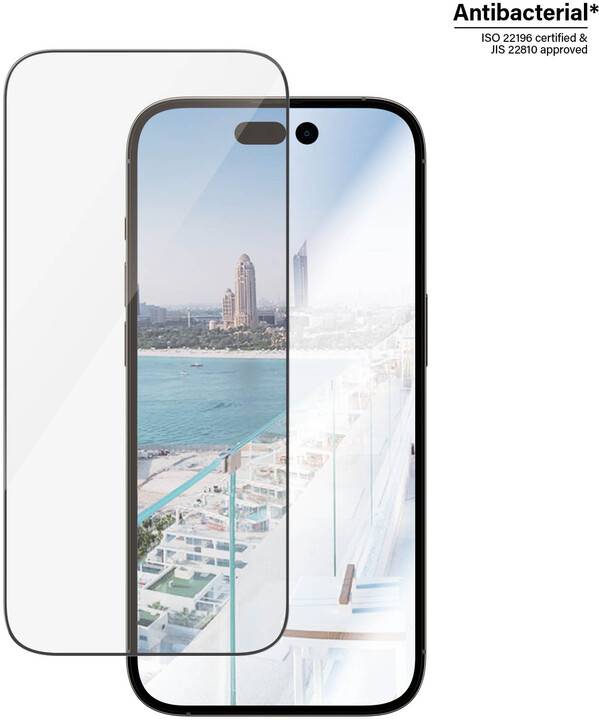 PanzerGlass ochranné sklo pro Apple iPhone 14 Pro s Anti-reflexní vrstvou a instalačním rámečkem_1823013344