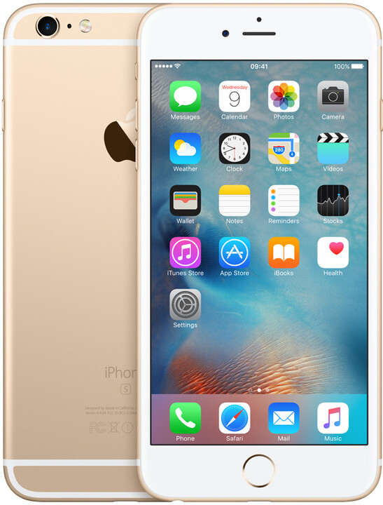 Apple iPhone 6s Plus 64GB, zlatá_1903089992