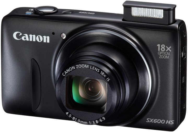 Canon PowerShot SX600 HS, černá_1062740006