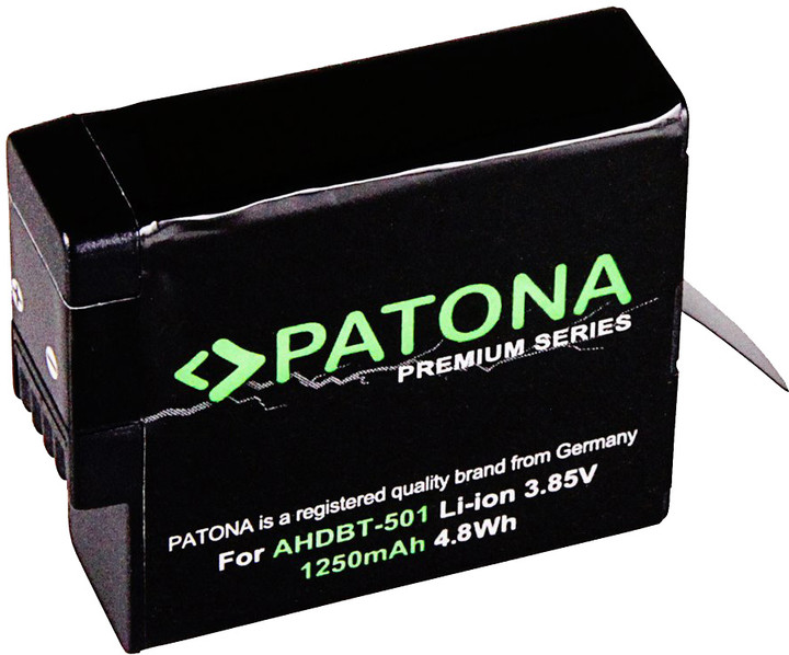 Patona baterie pro videokameru GoPro Hero 5/6/7 AABAT-001 1250mAh Li-Ion Premium_468501727