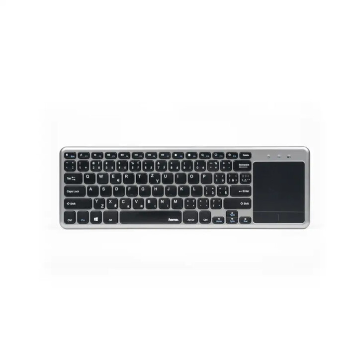 Hama klávesnice KW-600T s touchpadem, černá_1490890230