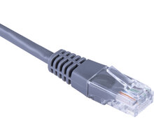 Masterlan patch kabel UTP, Cat5e, 20m, šedá PCU5E-20-MS
