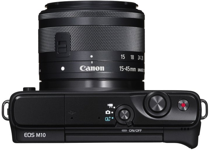 Canon EOS M10 + EF-M 15-45 STM, černá_615700603