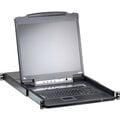 ATEN CL5716I - 16-portový KVM switch (PS/2 i USB) přes IP, VGA, 17&quot; LCD, UK klávesnice_964399595