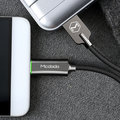 Mcdodo Knight rychlonabíjecí datový kabel USB-C s inteligentním vypnutím napájení, 1,5m, šedá_1925656941