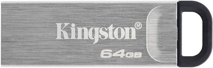 Kingston DataTraveler Kyson, - 64GB, stříbrná_970790024